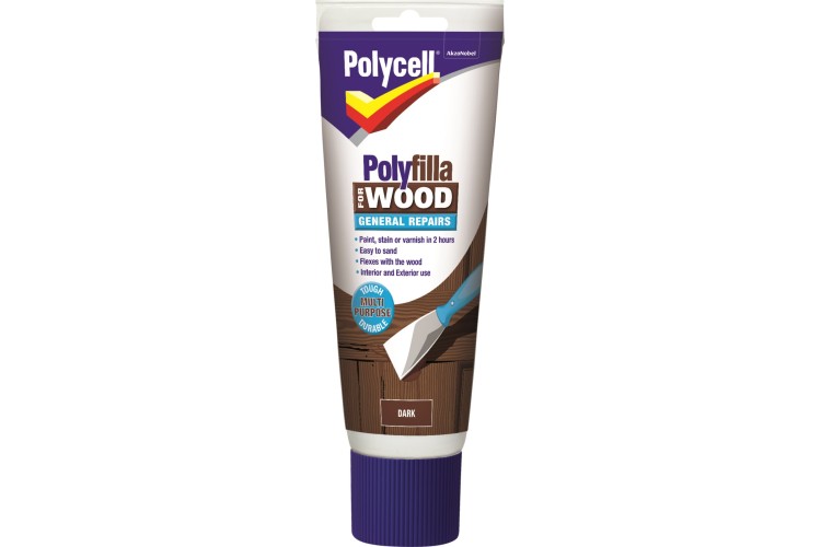 Polycell  Polyfilla Wood  General Repair Dark Tube 330gm? 