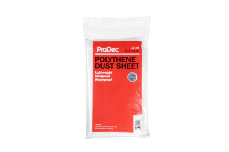 Rodo Prodec Polythene Dust Sheet 12' X 9' (Pdpy001)