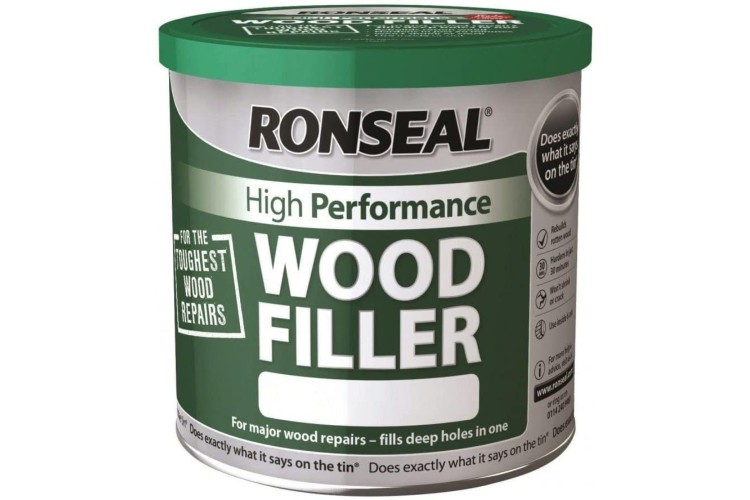 Ronseal High Performance Wood Filler White 550G