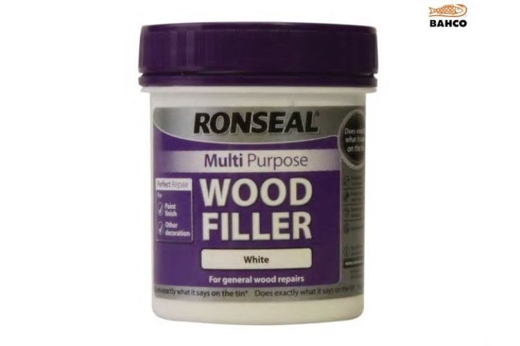 Ronseal Multi Purpose Wood Filler Tub White 250G