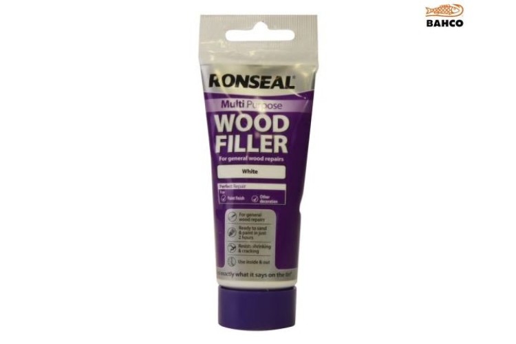 Ronseal Multi Purpose Wood Filler Tube White 100G