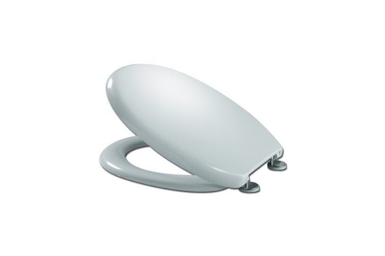 Roper Rhodes  (8402Ws) Curve Toilet Seat - Standard Hinges White