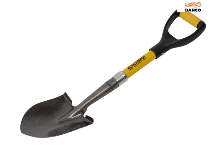 Roughneck Micro Shovel Round Point 685Mm (27In) Handle