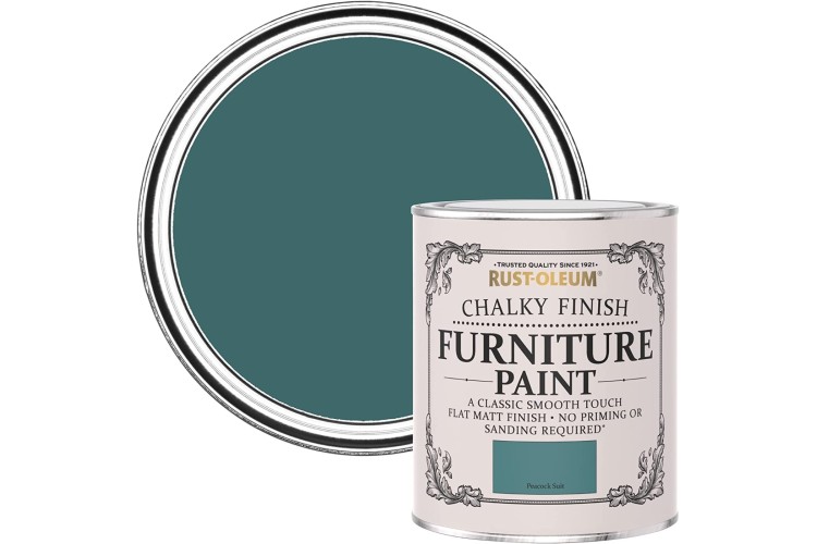 Rust-Oleum  Chalky Finish Furniture Paint - Belgrave - 750ml