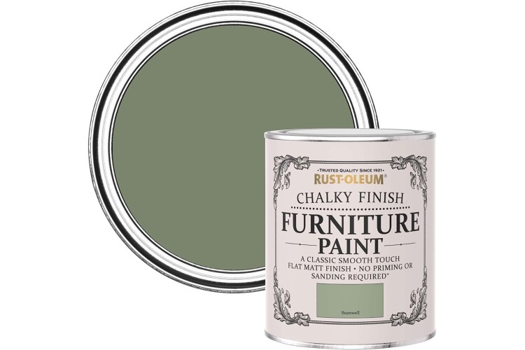 Rust-Oleum  Chalky Finish Furniture Paint - Bramwell - 750ml