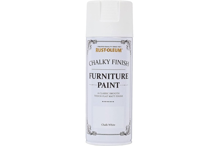 Rust-Oleum Chalky Furniture Paint 400ml Chalk White