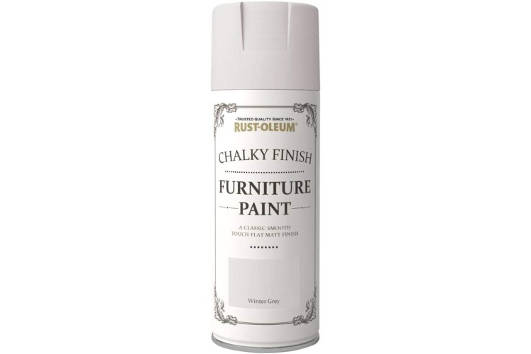 Rust-Oleum Chalky Furniture Paint 400ml Winter Grey