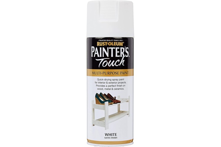 Rust-Oleum Painter S Touch White Satin 400ml