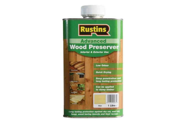 Rustins  Advanced Wood Preserver Clear 1L