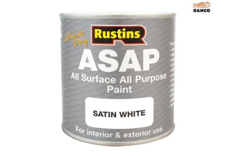 Rustins Asap Paint White 500ml