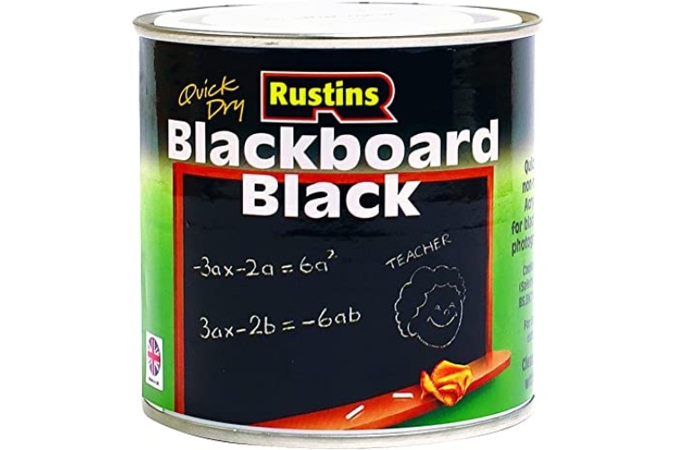 Rustins Quick Dry Blackboard Black 1L