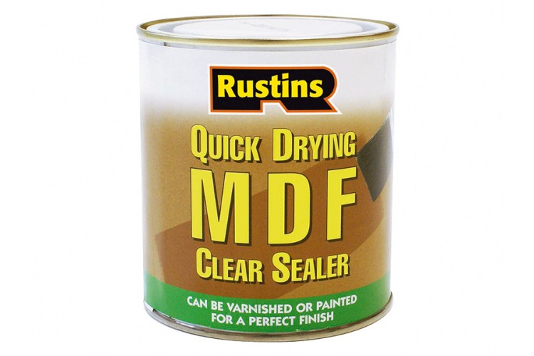 Rustins Quick Drying Mdf Sealer Clear 1L