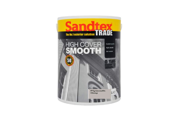 Sandtex  Trade Masonry Paint 5L - Plymouth Grey