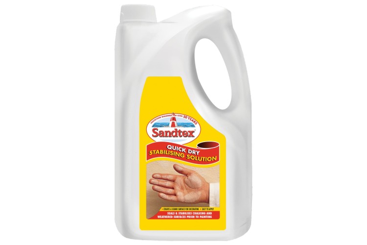 Sandtex Quick Dry Stabilising Solution Clear 2.5L