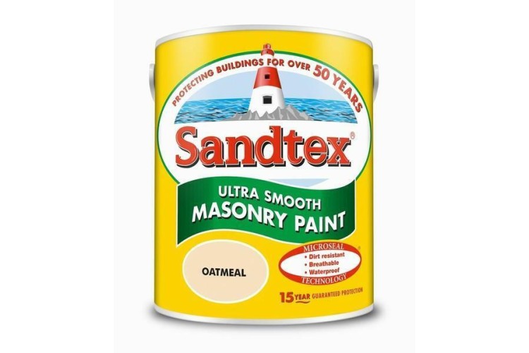 Sandtex Retail Smooth Masonry Oatmeal 5L