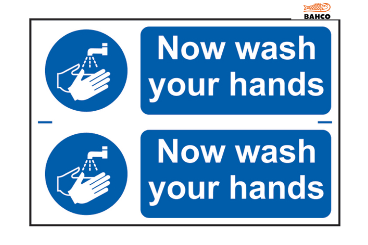 Scan Now Wash Your Hands - Pvc 300 X 200Mm