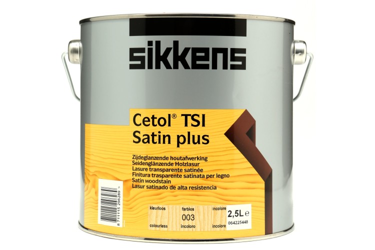 Sikkens Cetol TSI Satin Plus 003  Colourless  2.5L