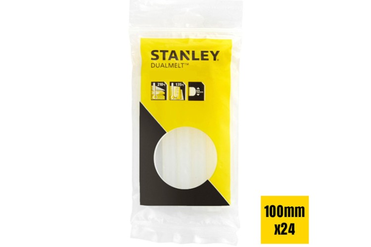 Stanley Dual Temp Glue Sticks 11.3Mm X 100Mm (24)