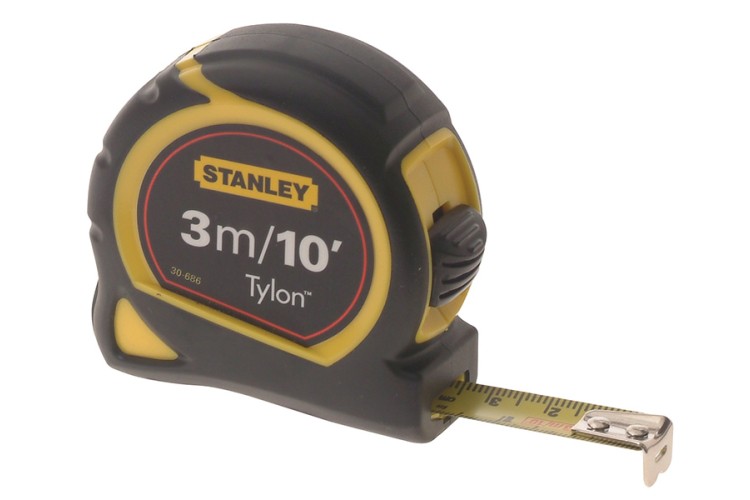 Stanley Pocket Tape 3M10Ft (Width 12.7Mm) Loose
