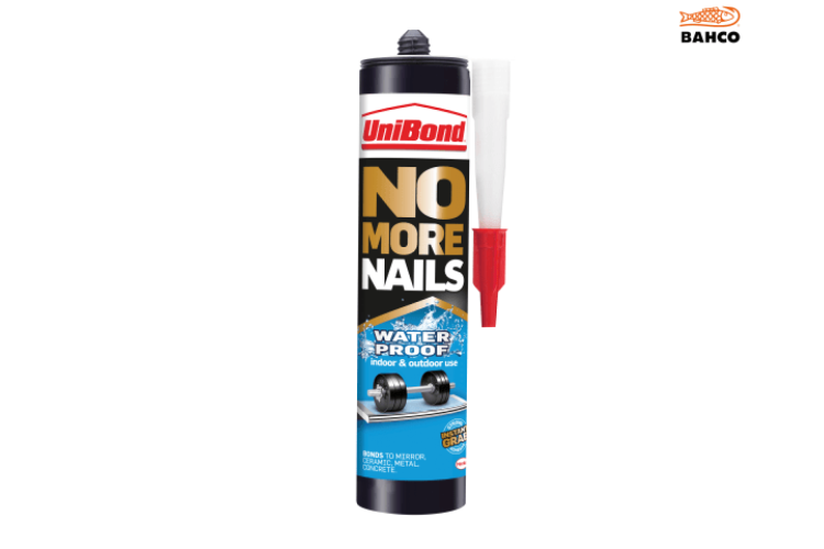 Unibond No More Nails Waterproof Interior  Exterior - Solvent Free 300ml