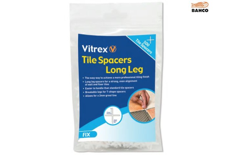 Vitrex Long Leg Spacer 4Mm Pack Of 500