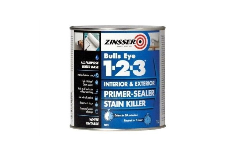 Zinsser  Bulls Eye 1-2-3 Primer Sealer Stain Killer 5L