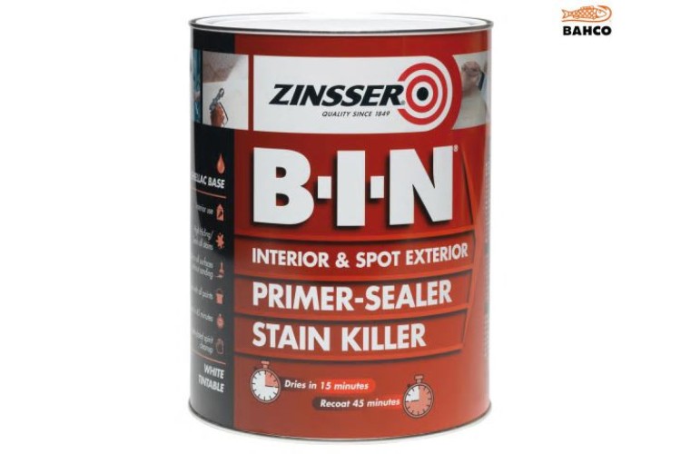 Zinsser B.I.N Primer  Sealer Stain Killer Paint 500ml