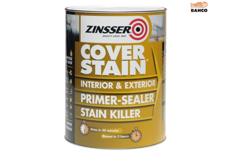 Zinsser Cover Stain Primer  Finish Paint 1L