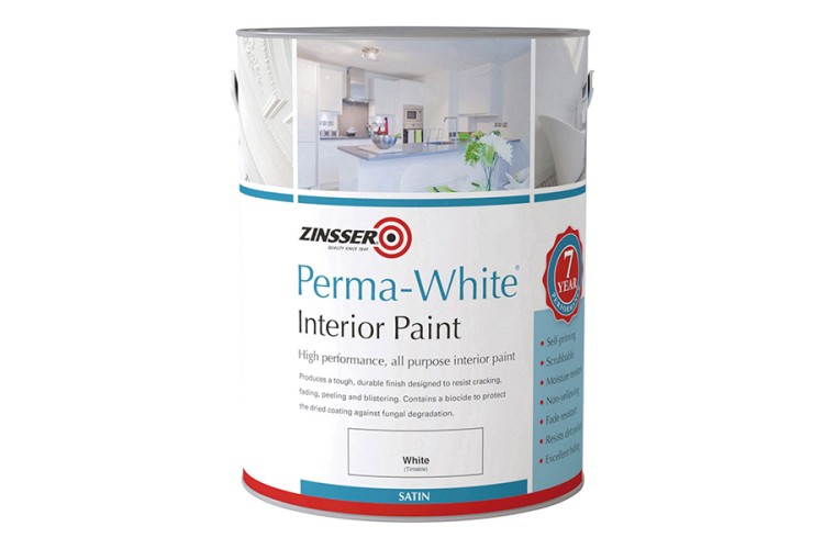 Zinsser Perma-White Interior Paint Satin 1L