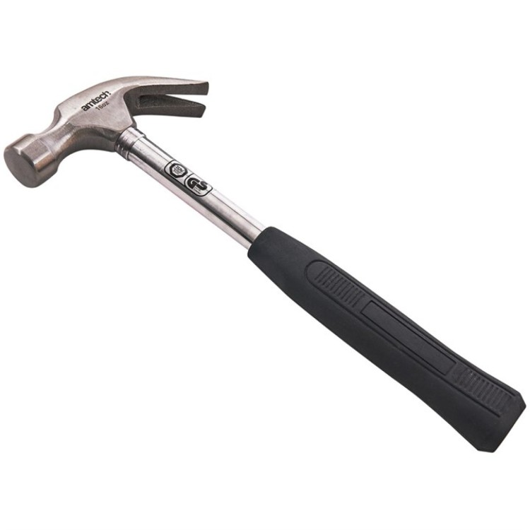 16oz Polished Gs Claw Hammer - Steel Shaft