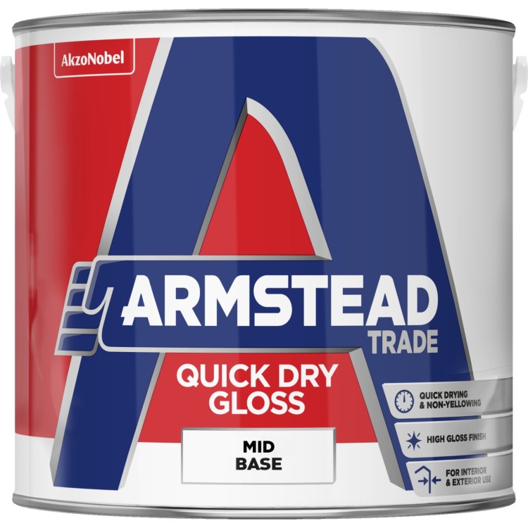 Armstead Trade Quick Dry Gloss Mid Base 2.5L