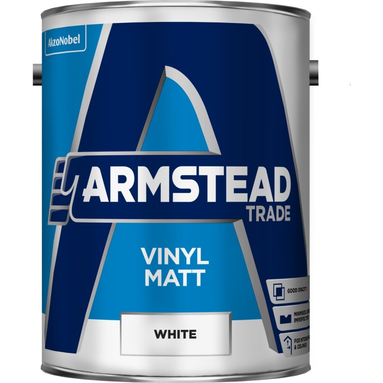 Armstead Trade Vinyl Matt White 5L