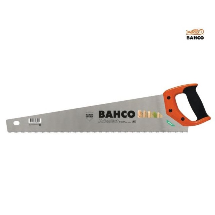 Bahco Se22 Prizecut Hardpoint Handsaw 550Mm (22In) 7Tpi
